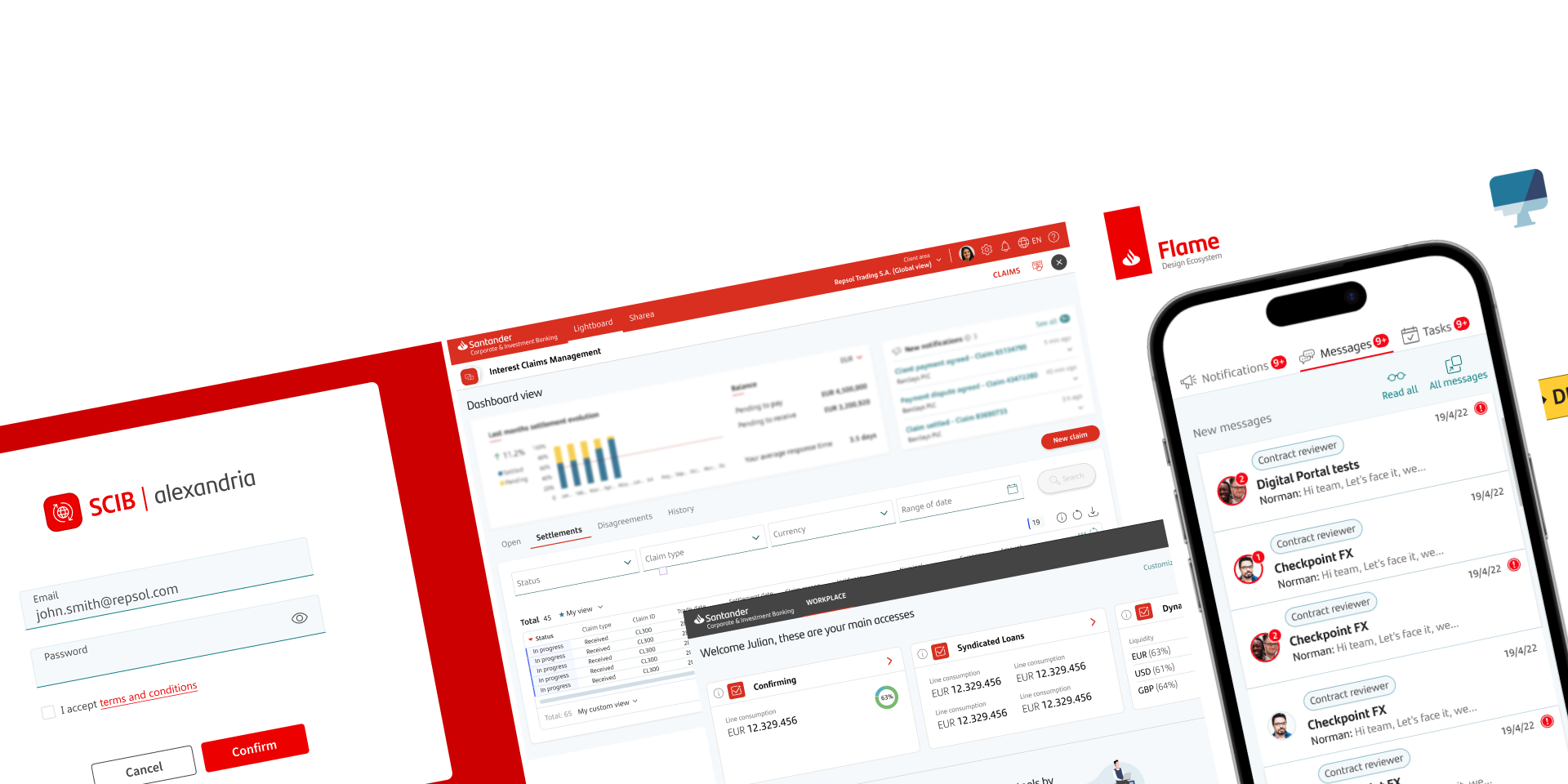 Santander projects - Flame design system